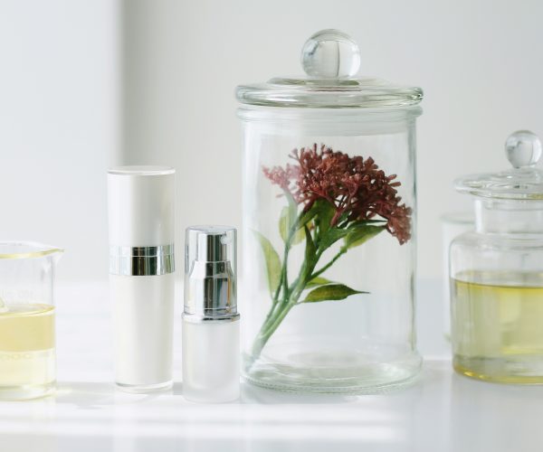 Natural beauty product concept